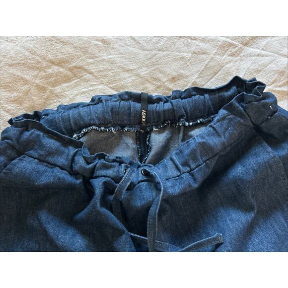 ASKK NY Sunset Cotton Jogger Pant Size 1 Small Baggy $220 Atleisure - Picture 11 of 11